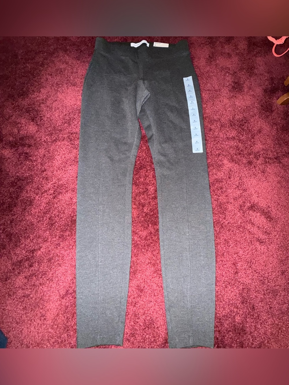 NWT Old Navy Extra High Waisted rise  Stevie Pants in Dark Gray Size S
